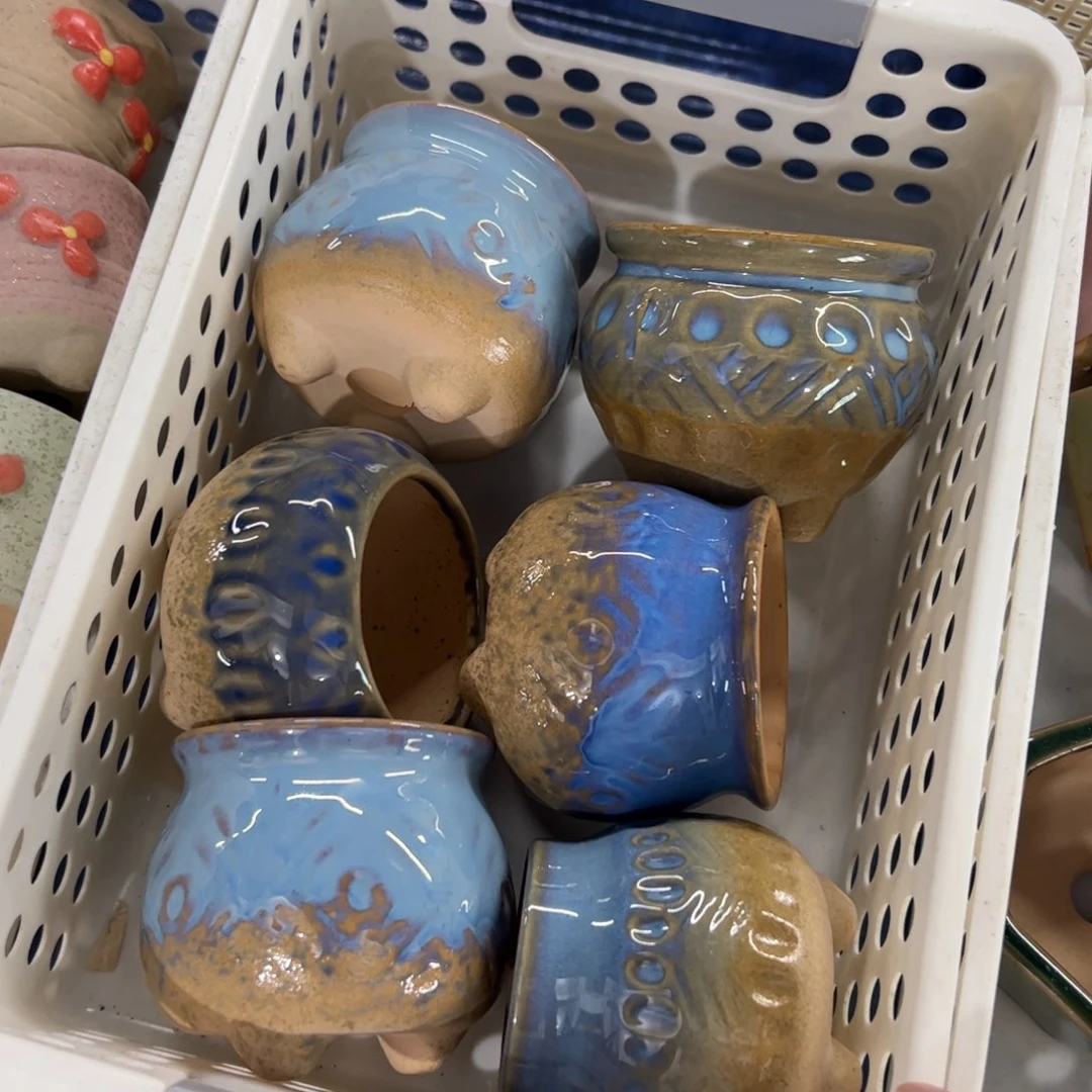 陶瓷多肉小花盆@@2075