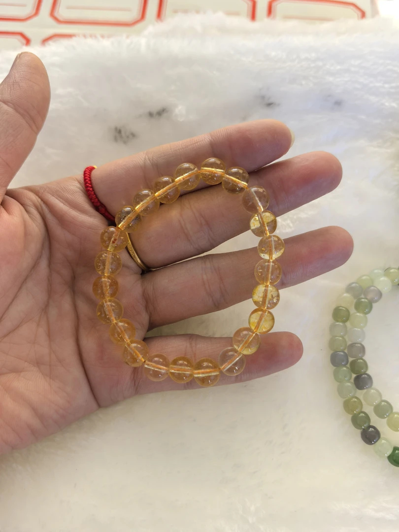 非金属仿水晶手链 华姐同款水晶手链