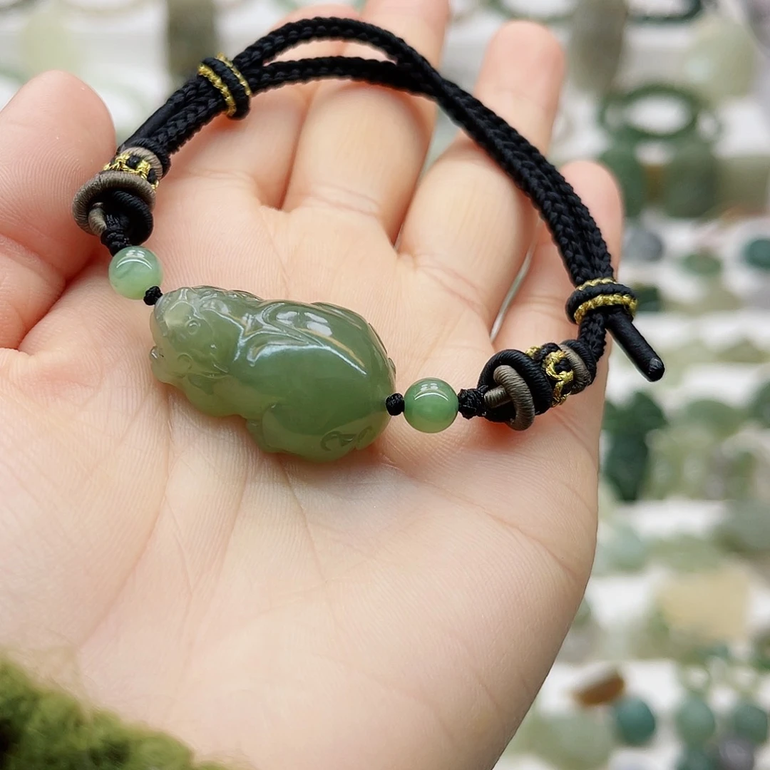 和田玉定制未镶嵌嘟**娘