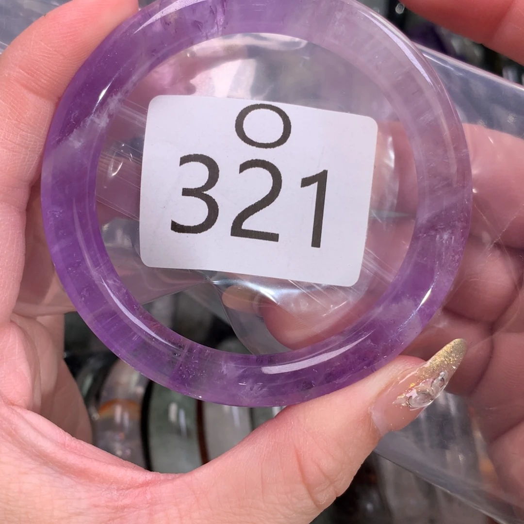 水晶手镯未镶嵌手镯321-55