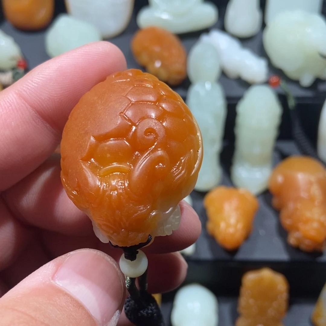 和田玉未镶嵌颈饰江*好
