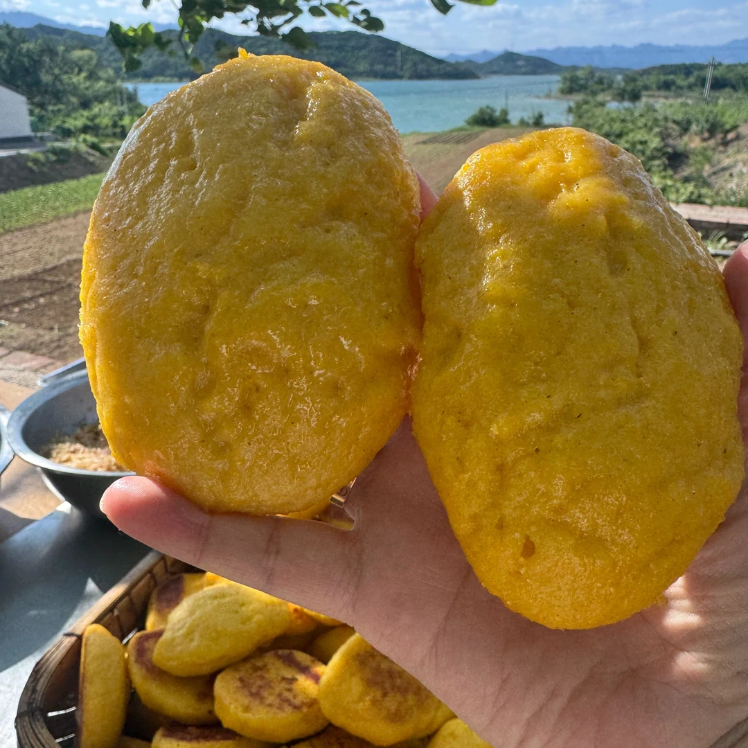 老北京贴饼 手工贴饼 玉米面粗粮贴饼g 拍8发10