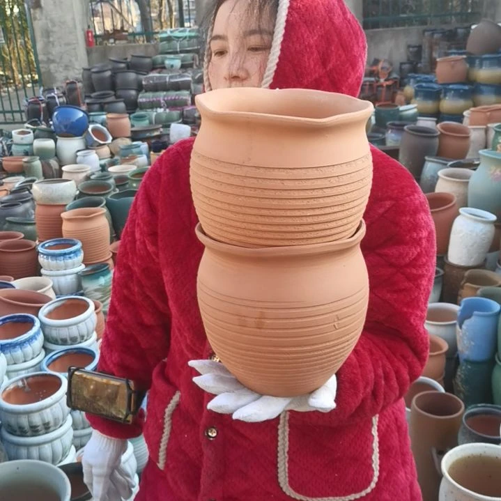 红陶口19高19瑕疵