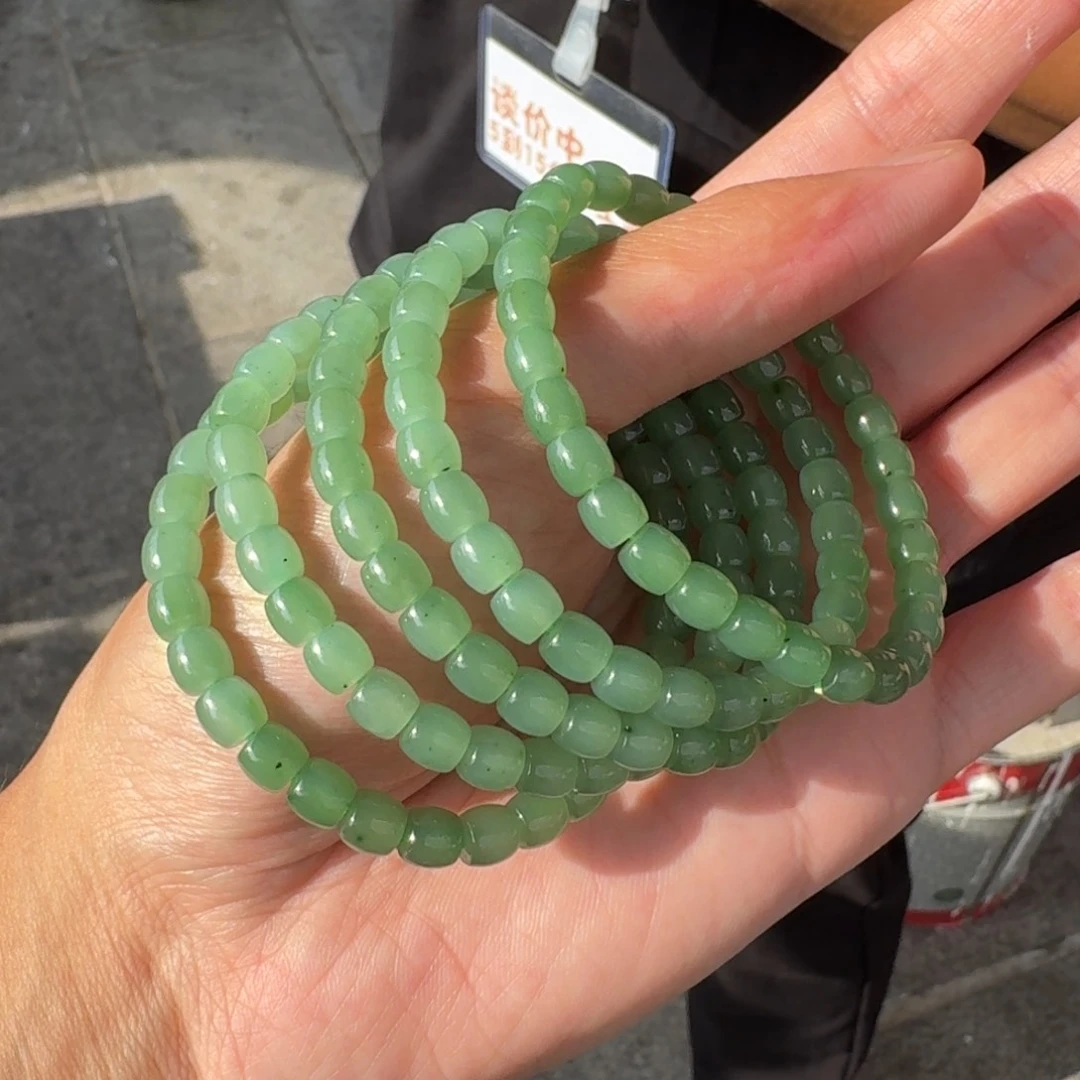 和田玉未镶嵌颈饰530小杨卡6左右多样性拍一发一有矿点