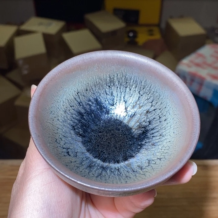 茶盏不带礼盒，建盏主人杯