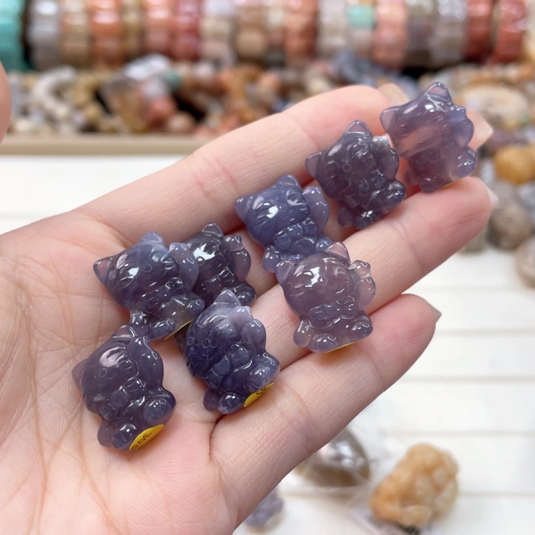 未镶嵌手链硅化珊瑚（珊瑚玉）猫****城406