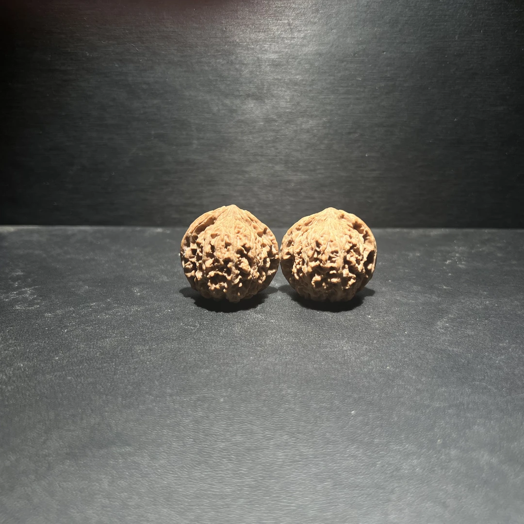 【表哥专属】稀少精对全品无修满天星手捻核桃约31-34mm B250508-01