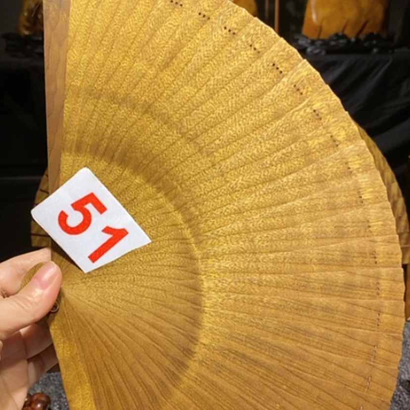 【闪购商品】金丝楠二*金丝楠木扇子