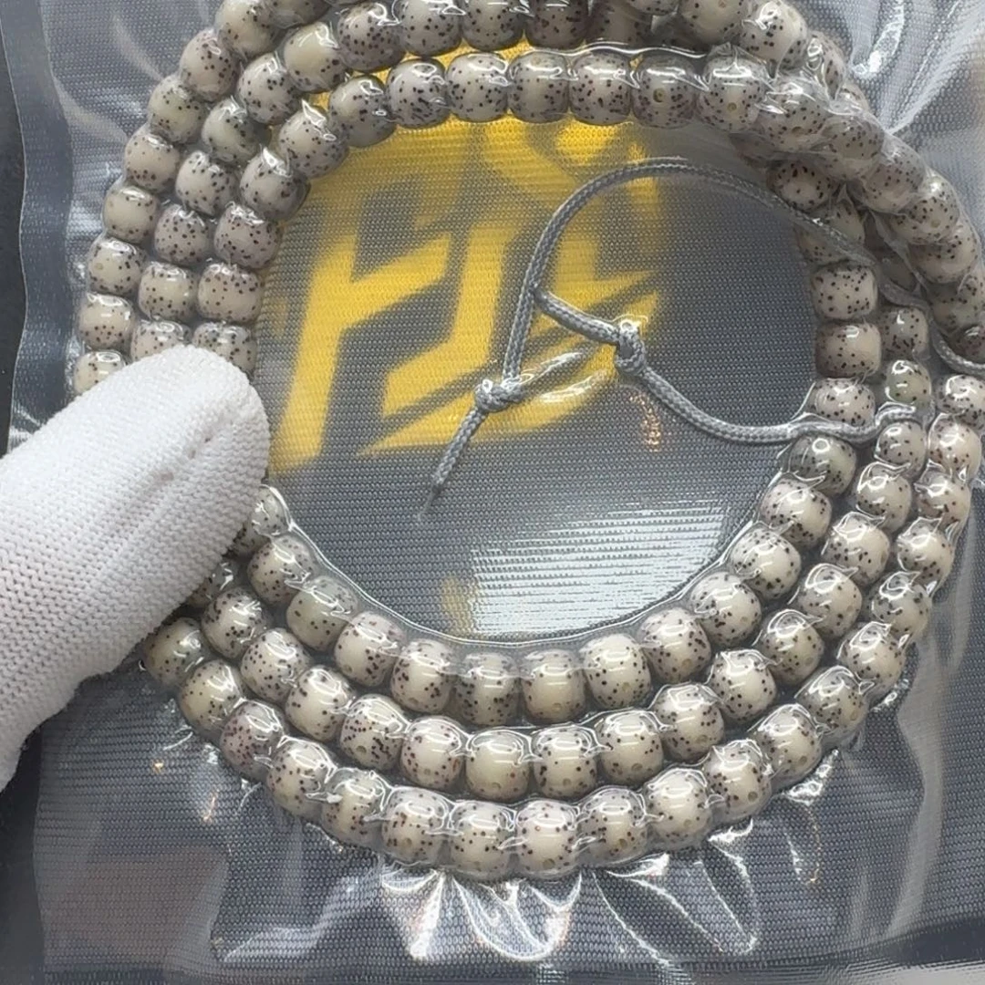 吊坠星月菩提216梵天糯冰一线天针尖星8桶108一物一图