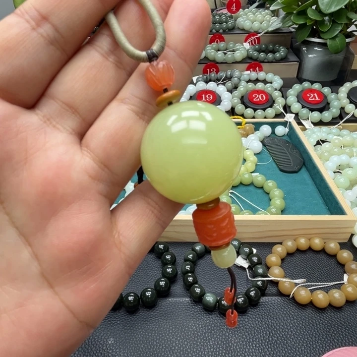 和田玉未镶嵌手链30