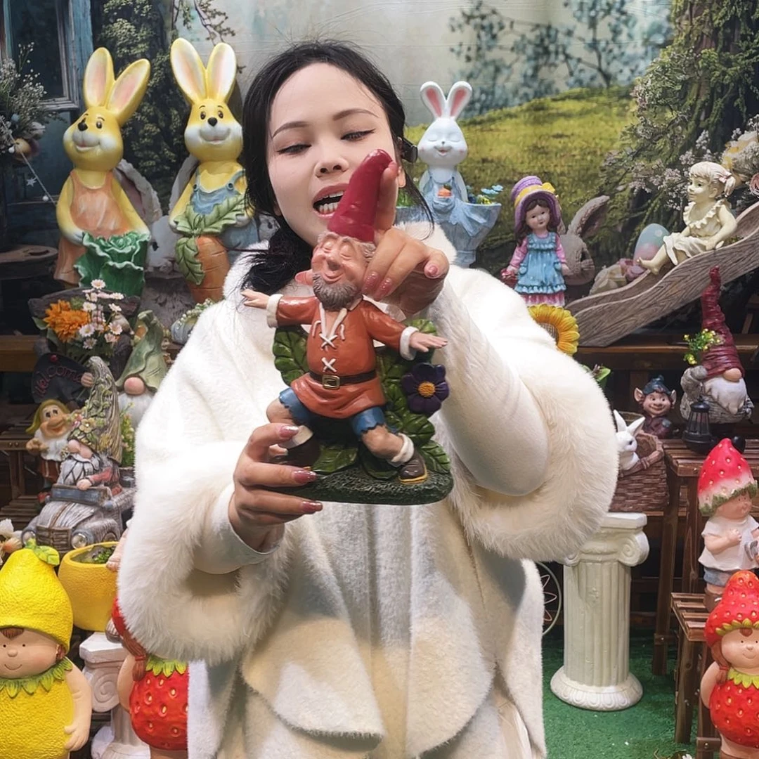 摆件花园摆件红红火火