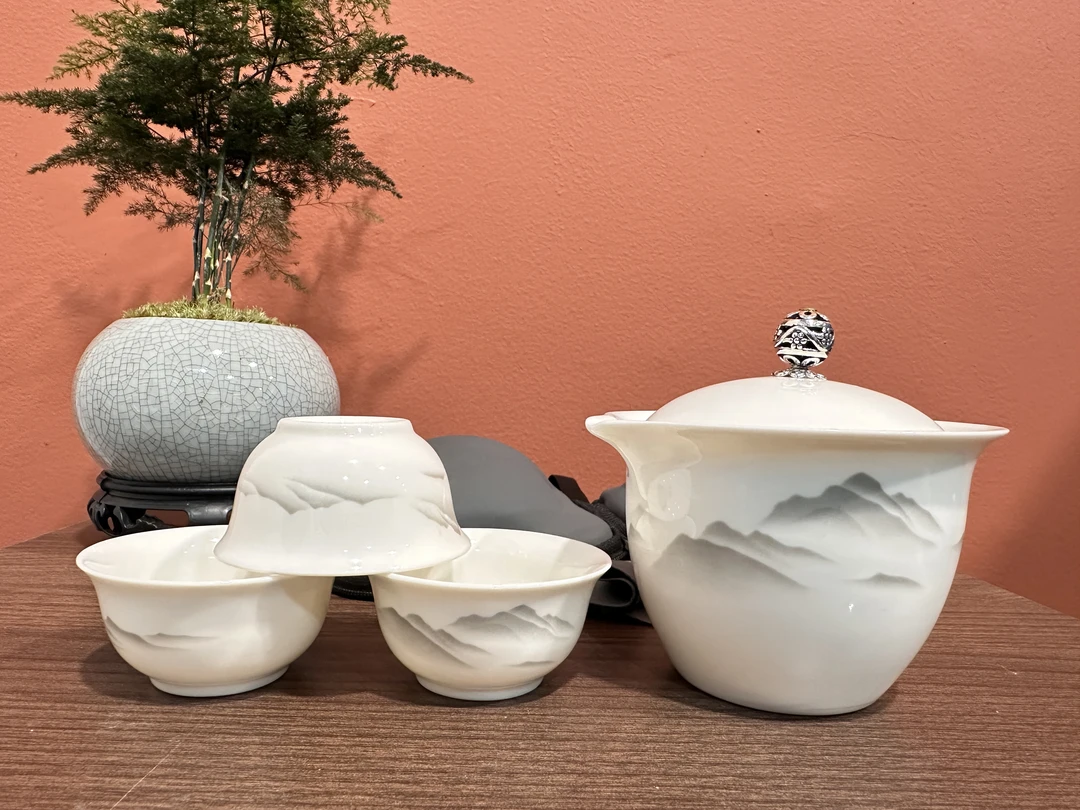 G1131-水墨大山一壶三杯旅行套组KY