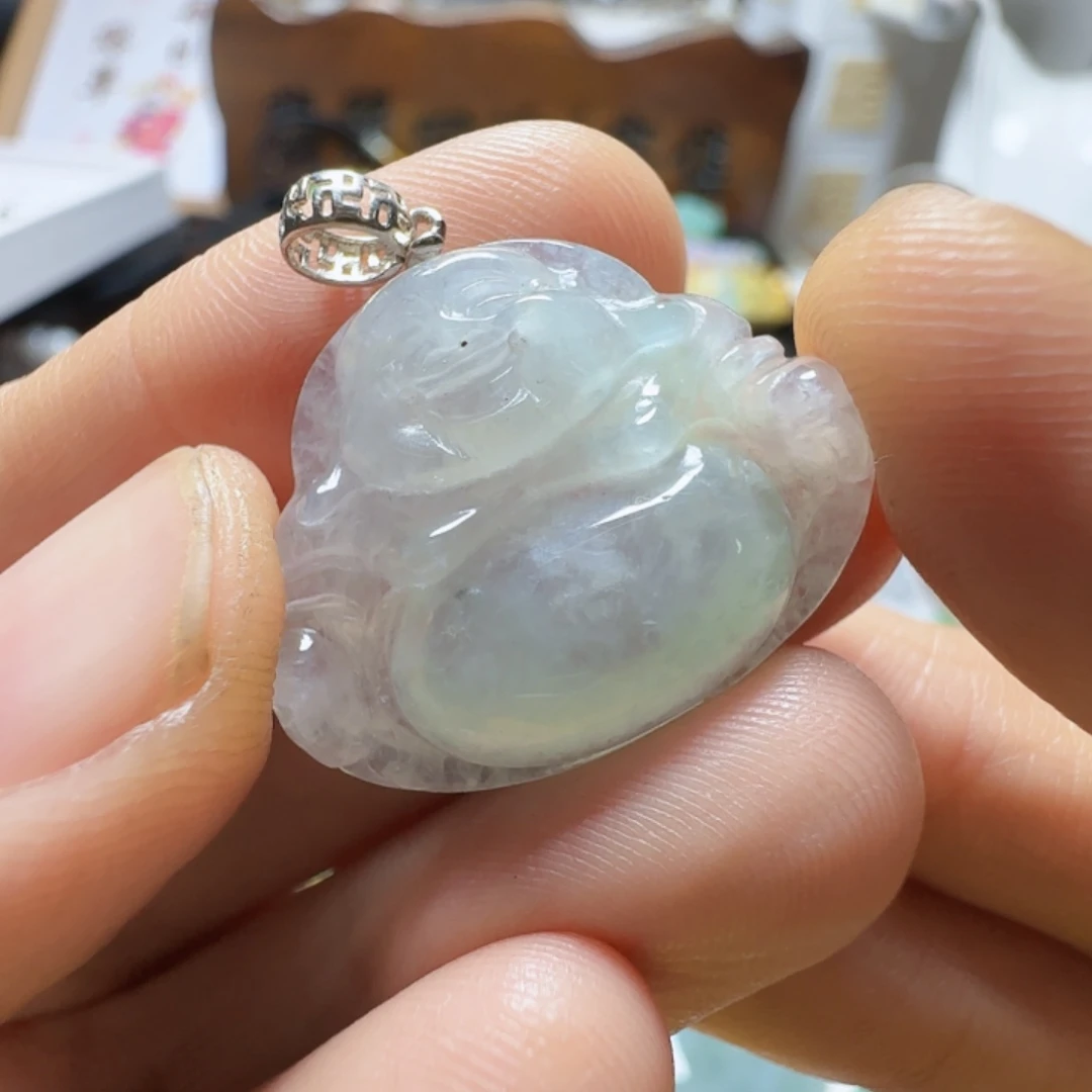 翡翠银S925镶嵌手镯翡翠88