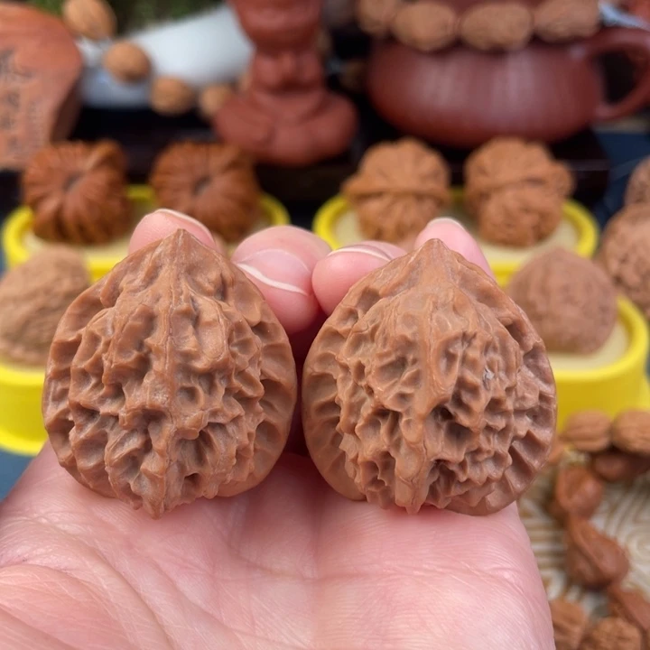 吊坠文玩核桃龙鳞纹36