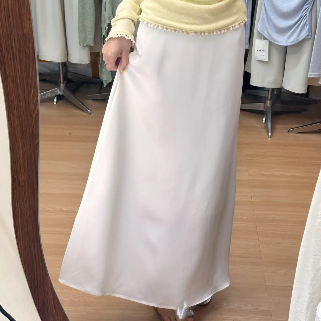 杨淘严选#10020早春新款时尚休闲经典爆款简约百搭气质半身裙女潮