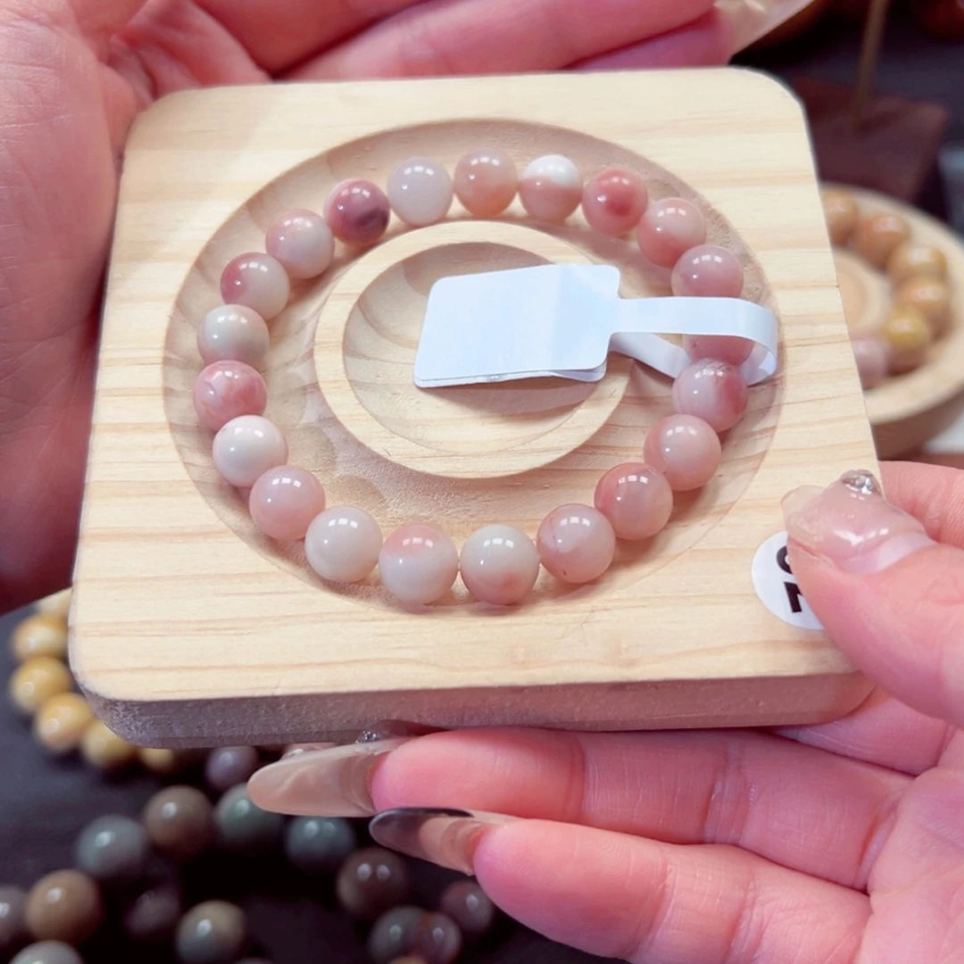 石英质玉手链未镶嵌d****啊83