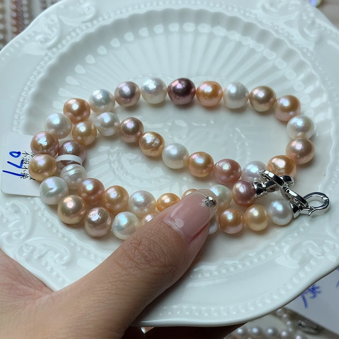 淡水珍珠9-10未镶嵌t16项链