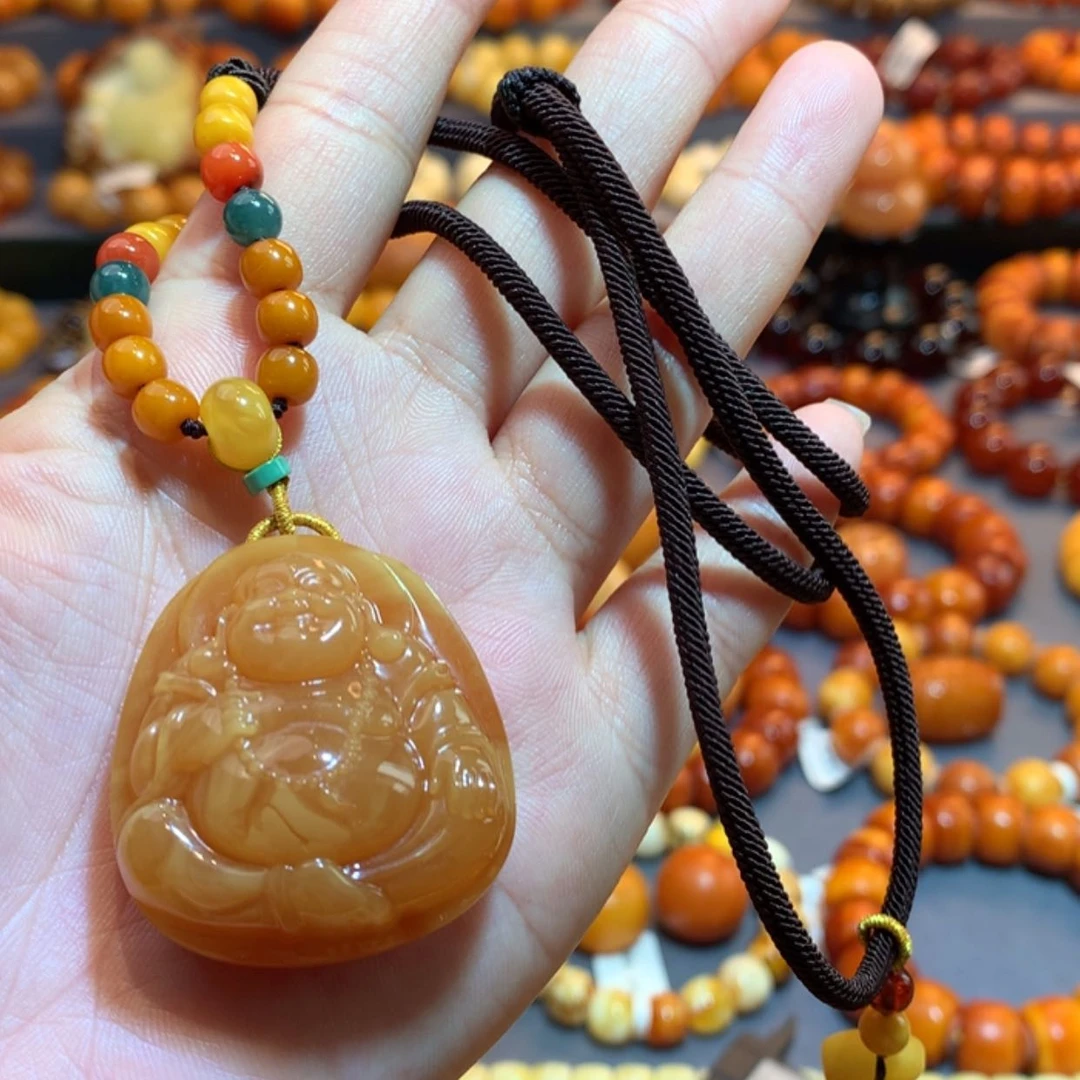 【闪购商品】未镶嵌吊坠(赠链)蜜蜡