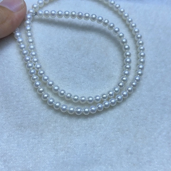 淡水珍珠合金颈饰