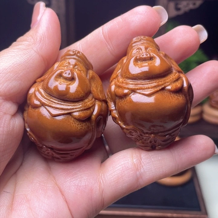 吊坠橄榄核八戒手球3.5