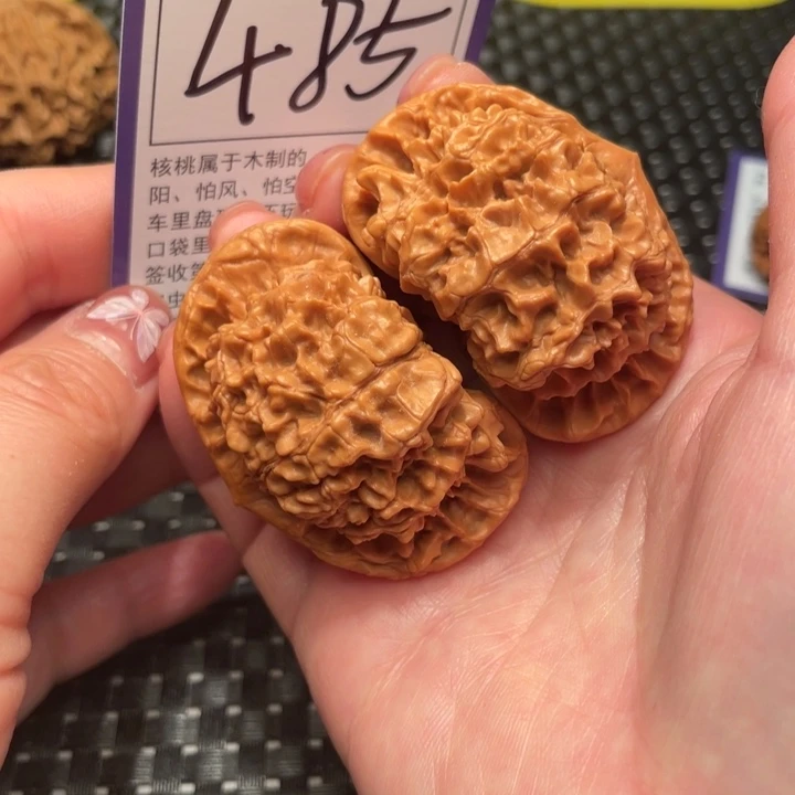 文玩核桃把件51官帽485