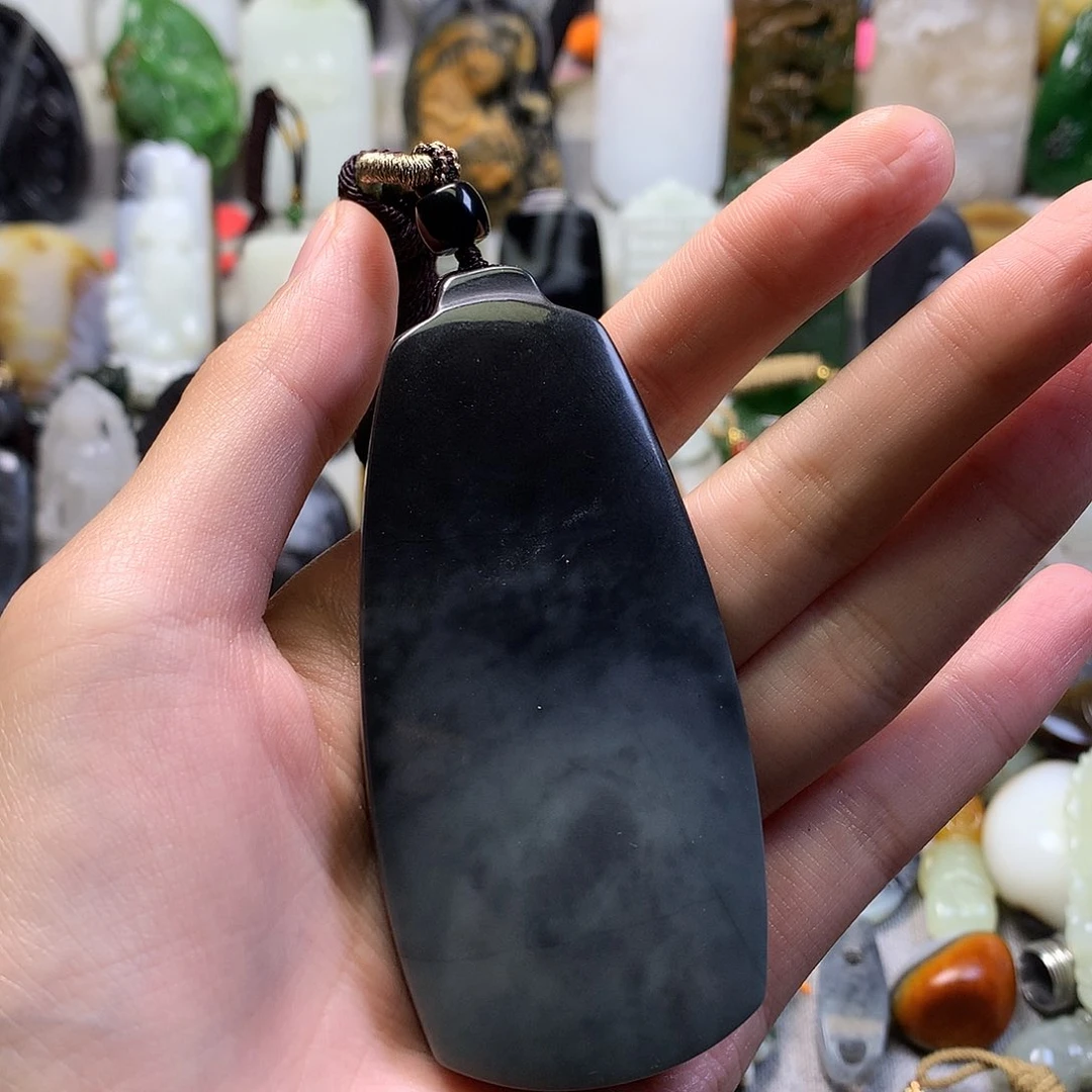 和田玉未镶嵌摆件