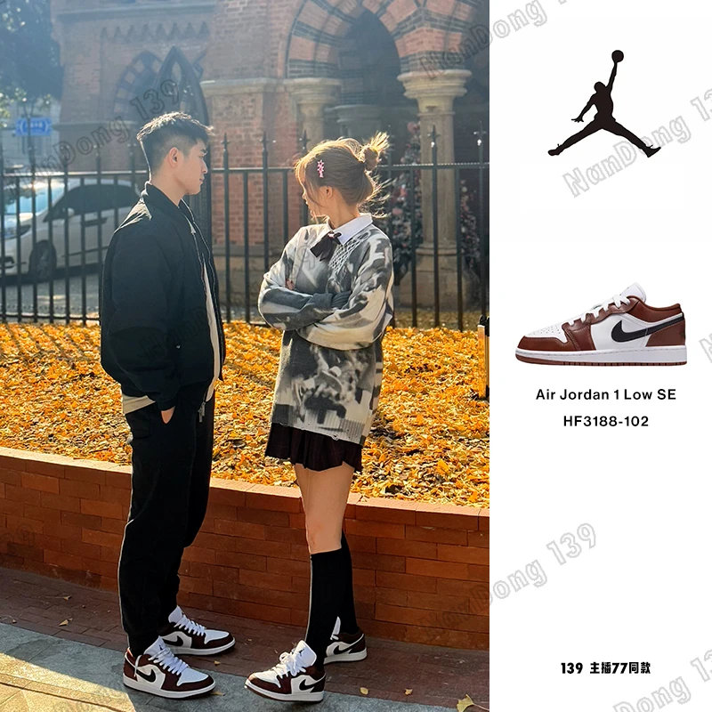 【官方授权】NIKE/耐克 Air Jordan 1 SE 女子GS板鞋 HF3188-102
