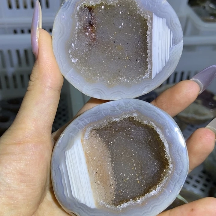 未镶嵌水晶珠宝半成品聚宝盆