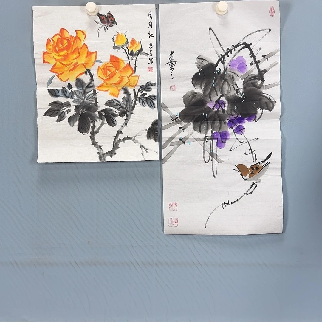 国画122 牡丹一如您初来乍到