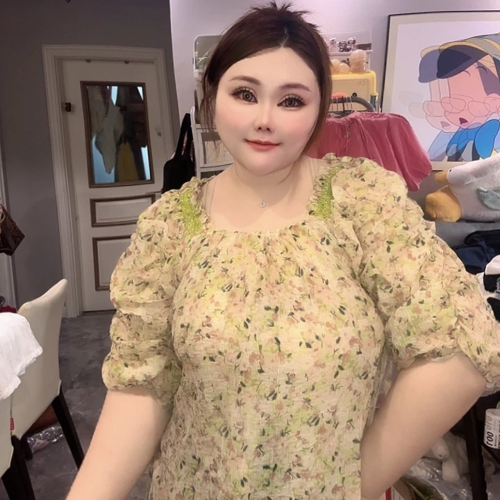 超仙女必备花花衬衫