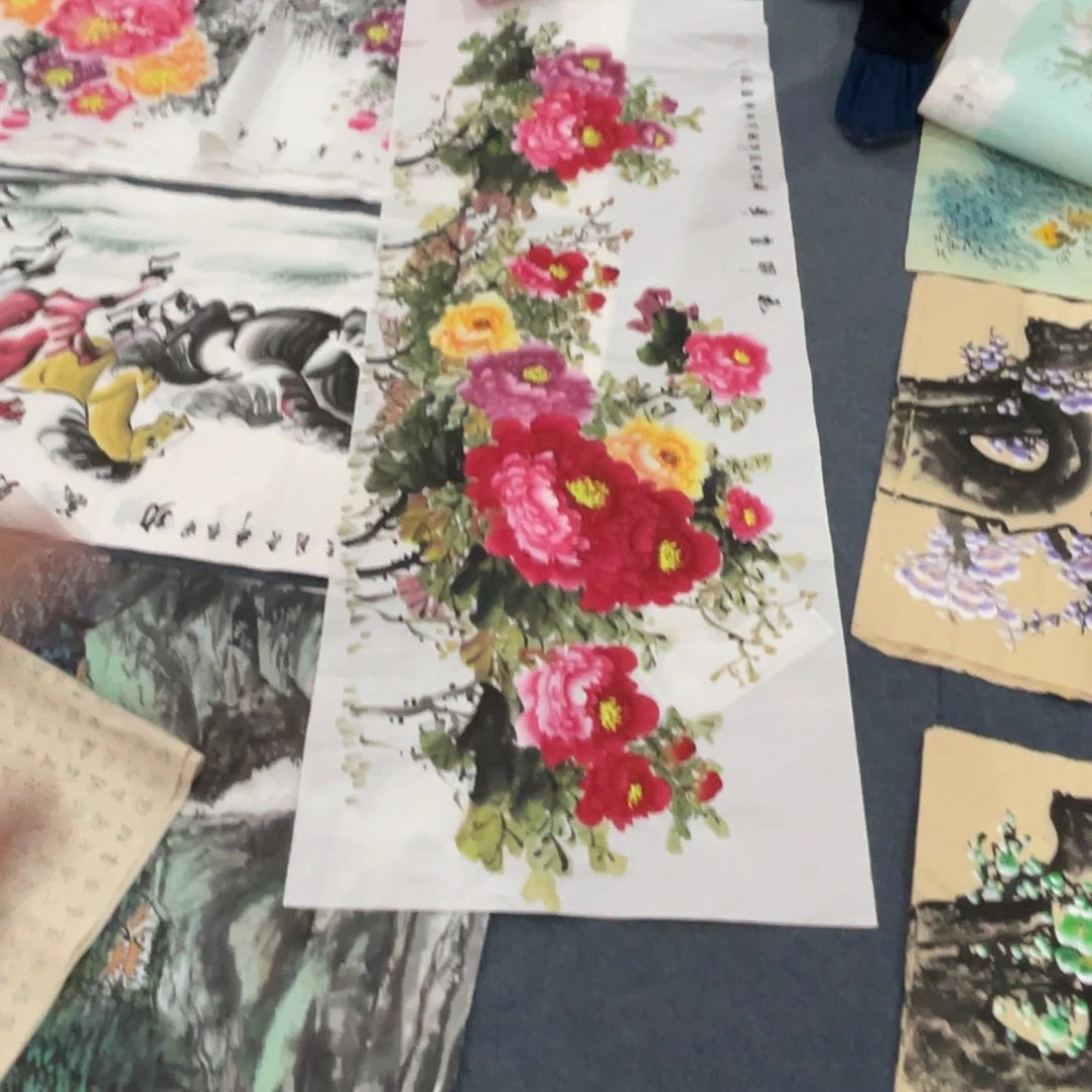 国画处理作品看好再拍哦