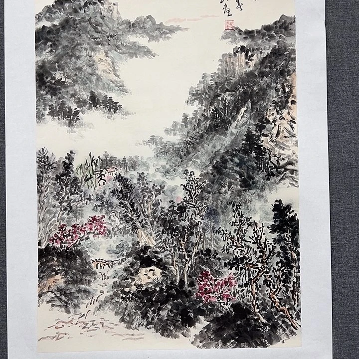 国画书画作品多次