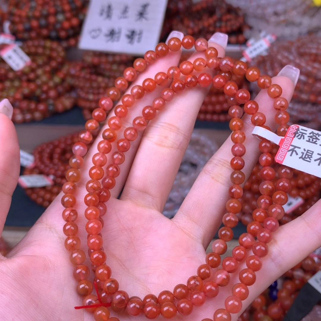 未镶嵌手链南红玛瑙卡5