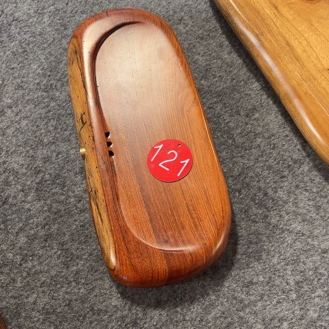 过**驹花梨木随行实木茶盘