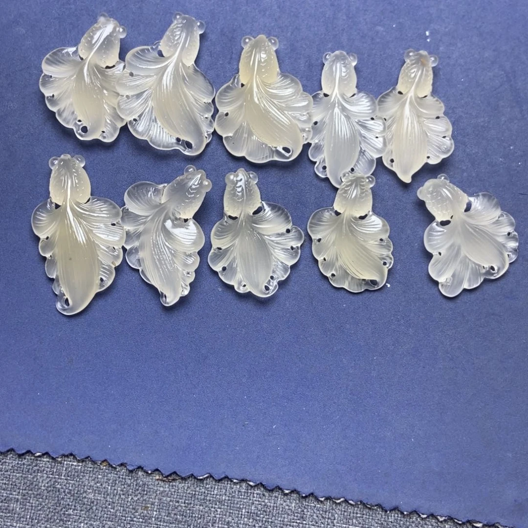 无***果玛瑙/玉髓未镶嵌颈饰