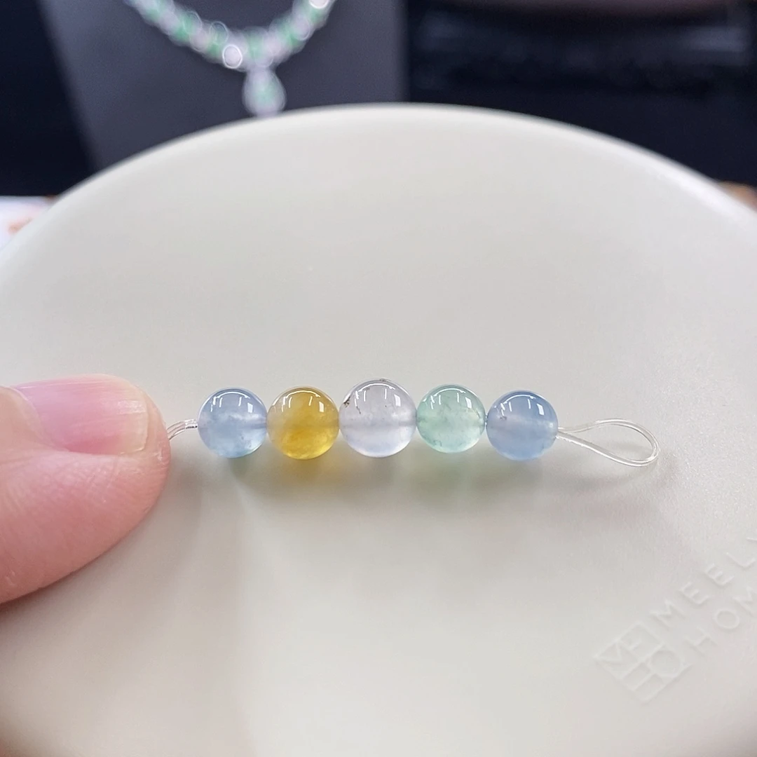 颈饰未镶嵌翡翠一组珠珠