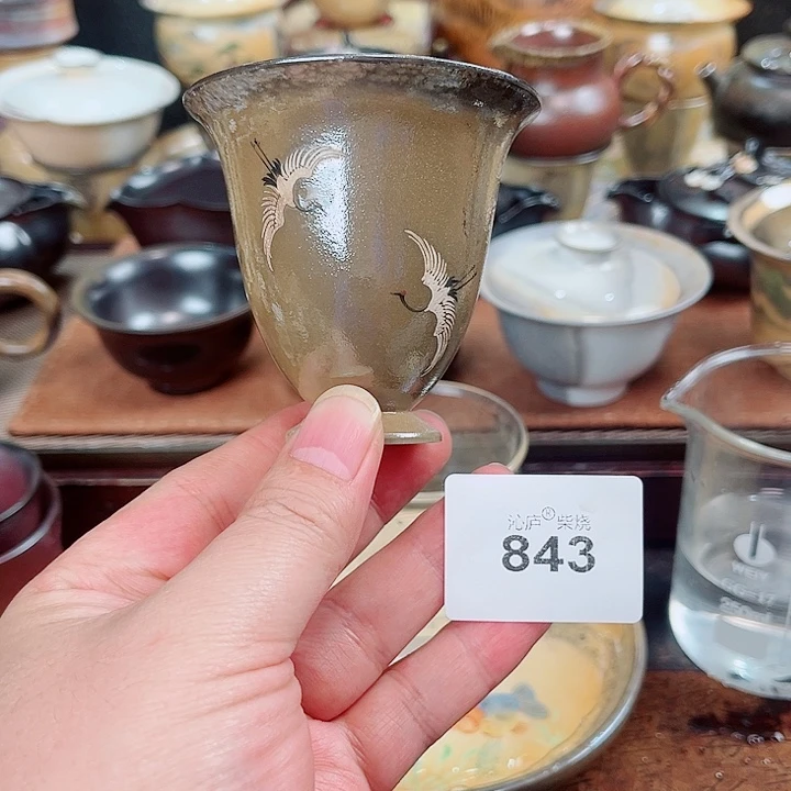 沁庐柴窑古法柴烧全手工茶具