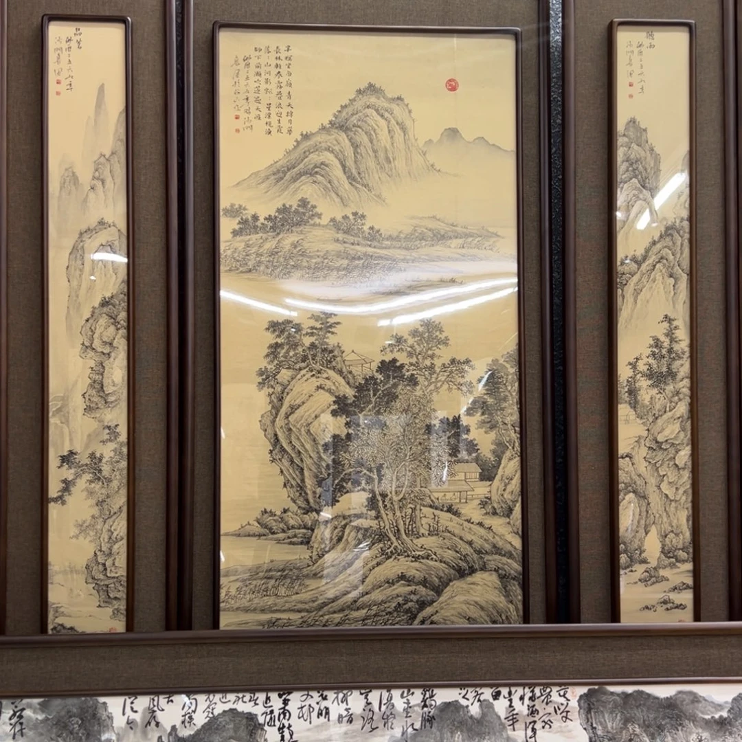 用***3国画亲笔手绘作品