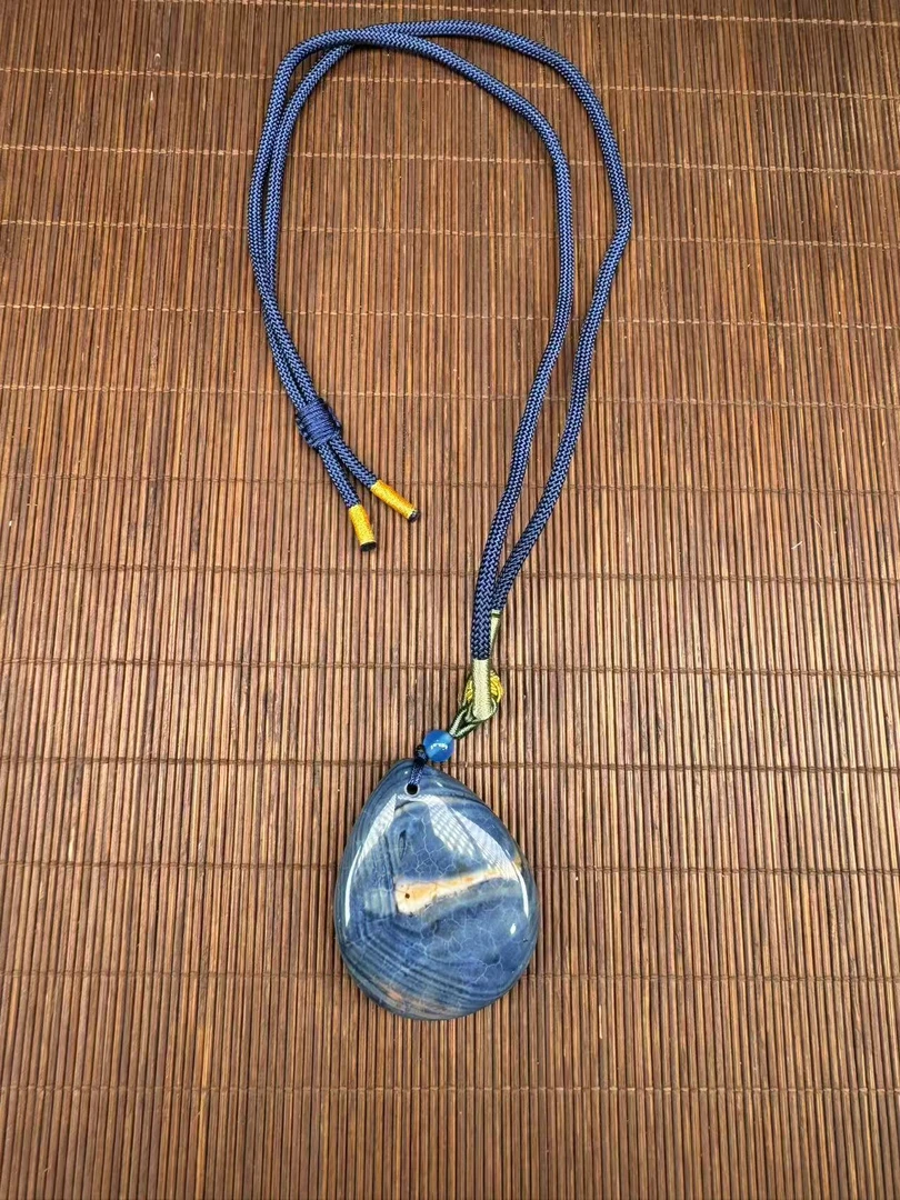 1638 海纹高级花梨木吊坠 特色工艺品