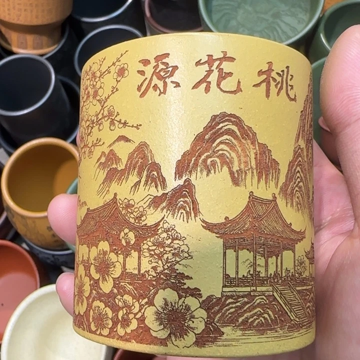 茶杯紫砂全手工制作工艺