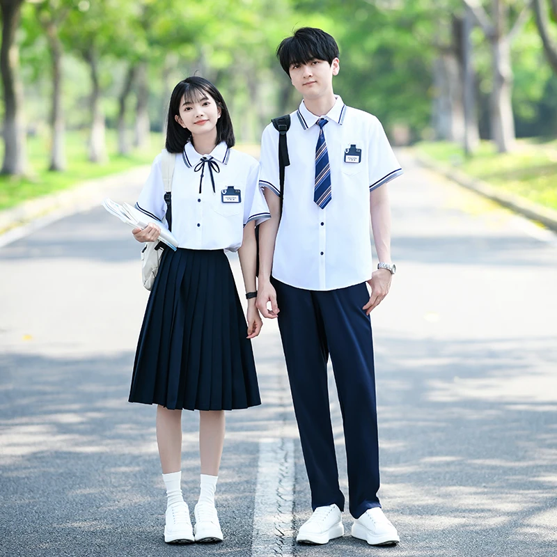 五六年级初高中生春夏季学院风表演服演出服毕业服六一班服套装