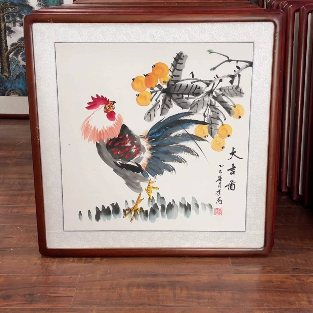 国画带框尺寸63*63厘米