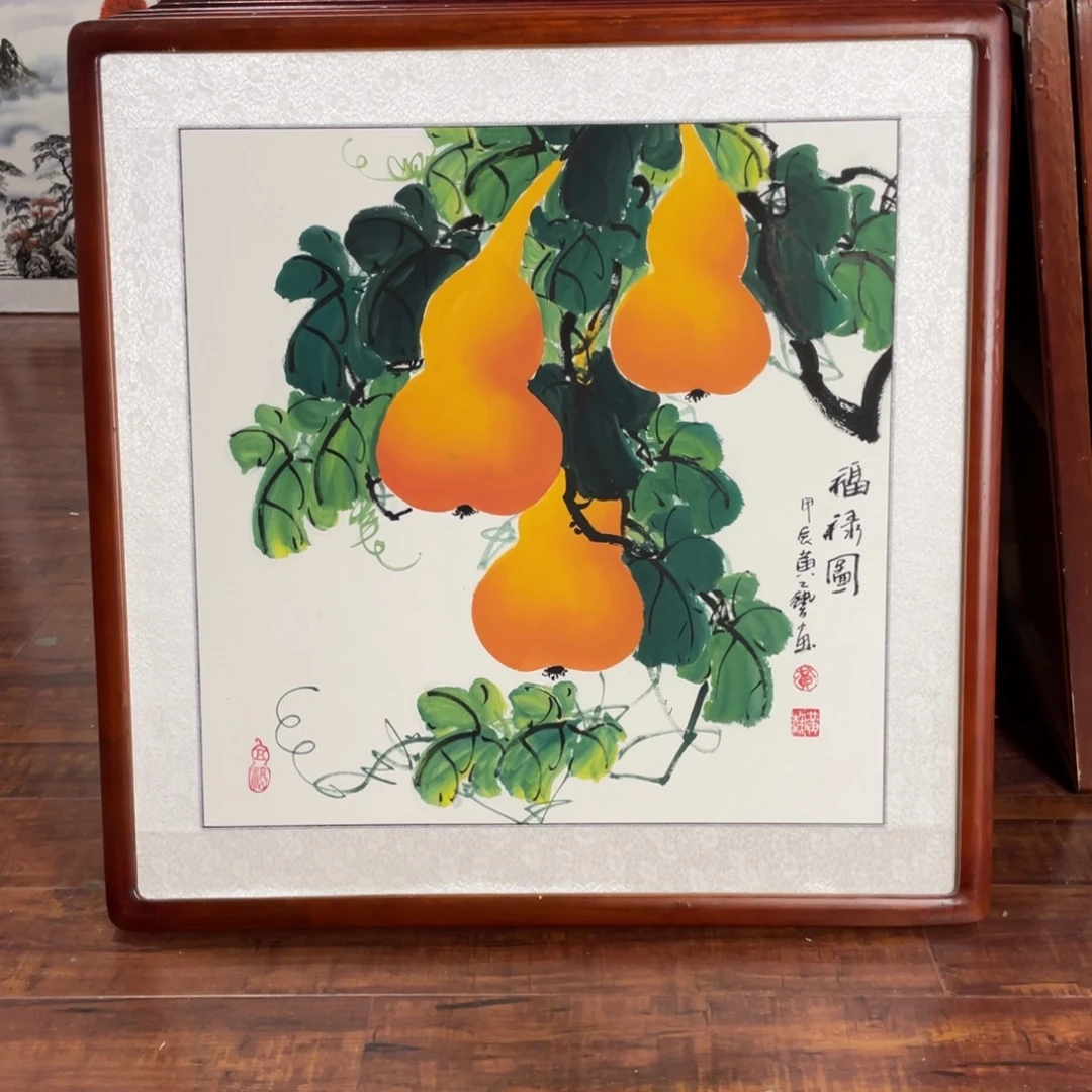 国画带框尺寸63*63厘米