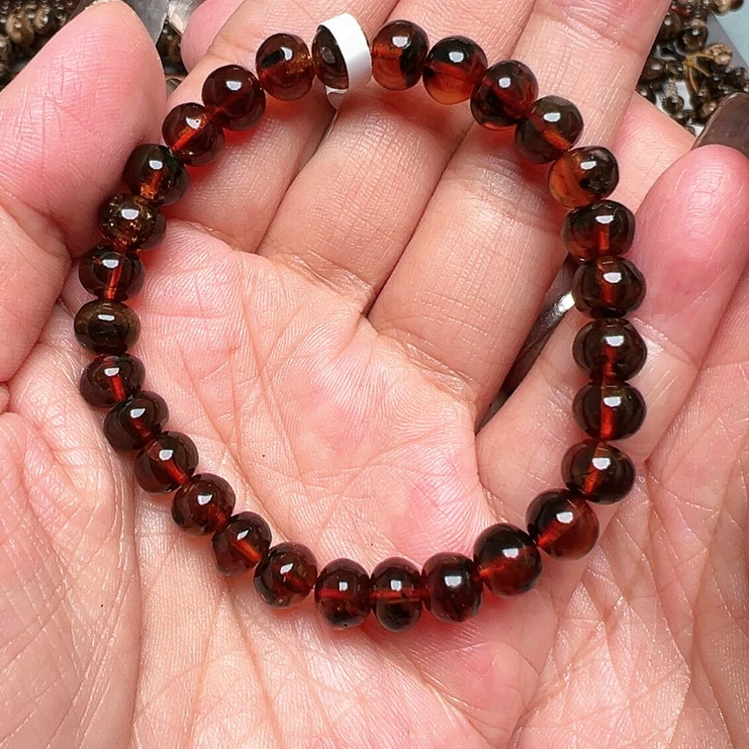 琥珀未镶嵌裸石抚顺琥珀10691七