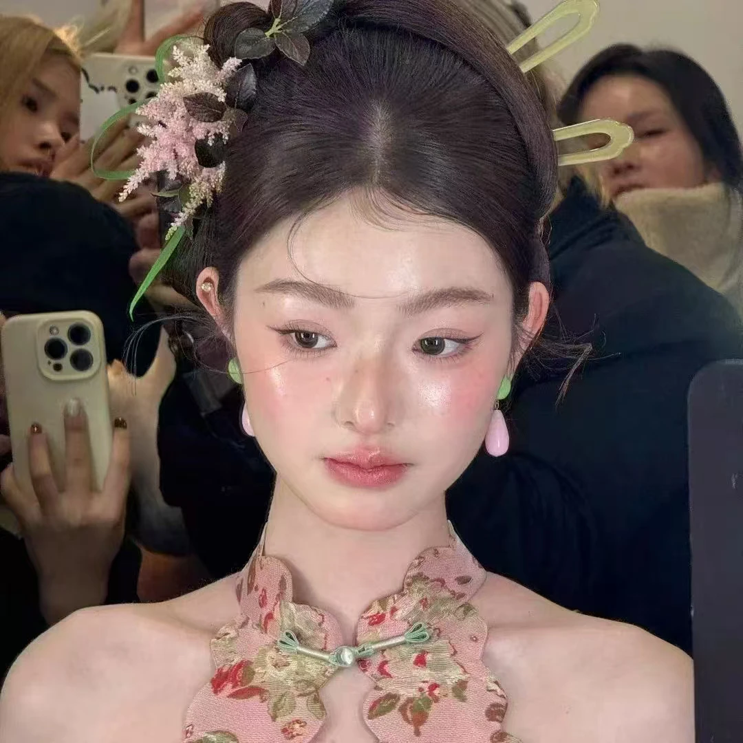 新款晨袍2号发饰