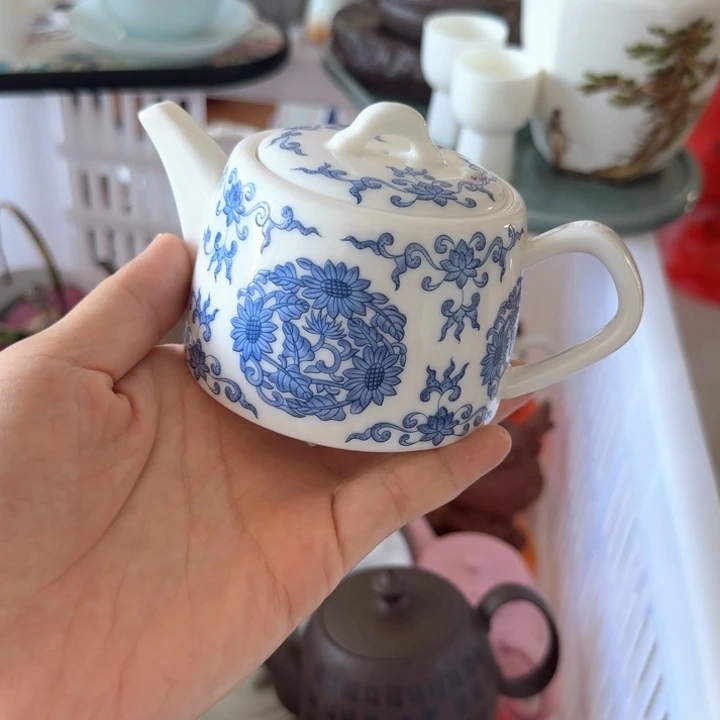 微瑕陶瓷茶具茶杯茶壶