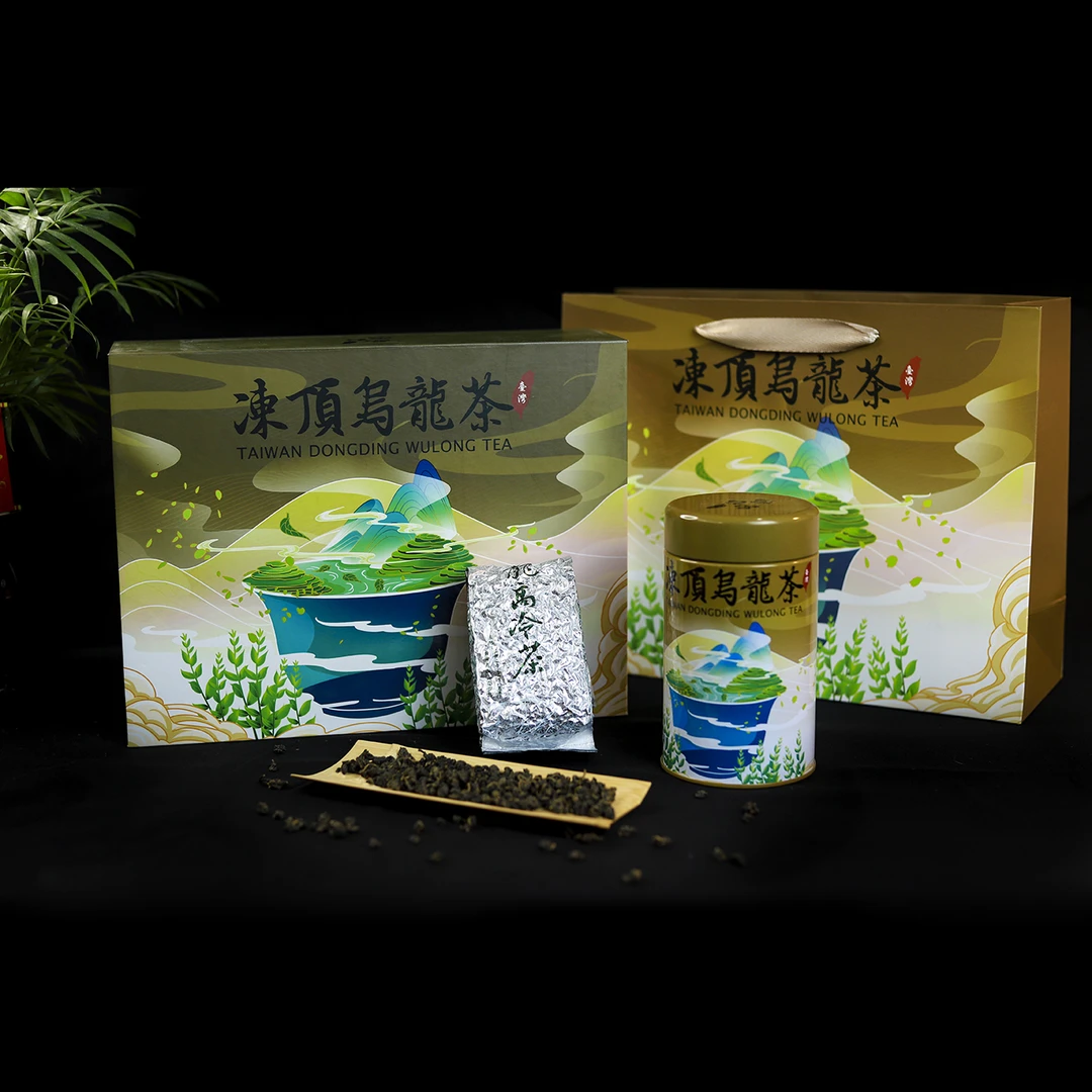 冬茶《冻顶乌龙茶》 台湾省高山茶 茶香四溢 浓香醇厚