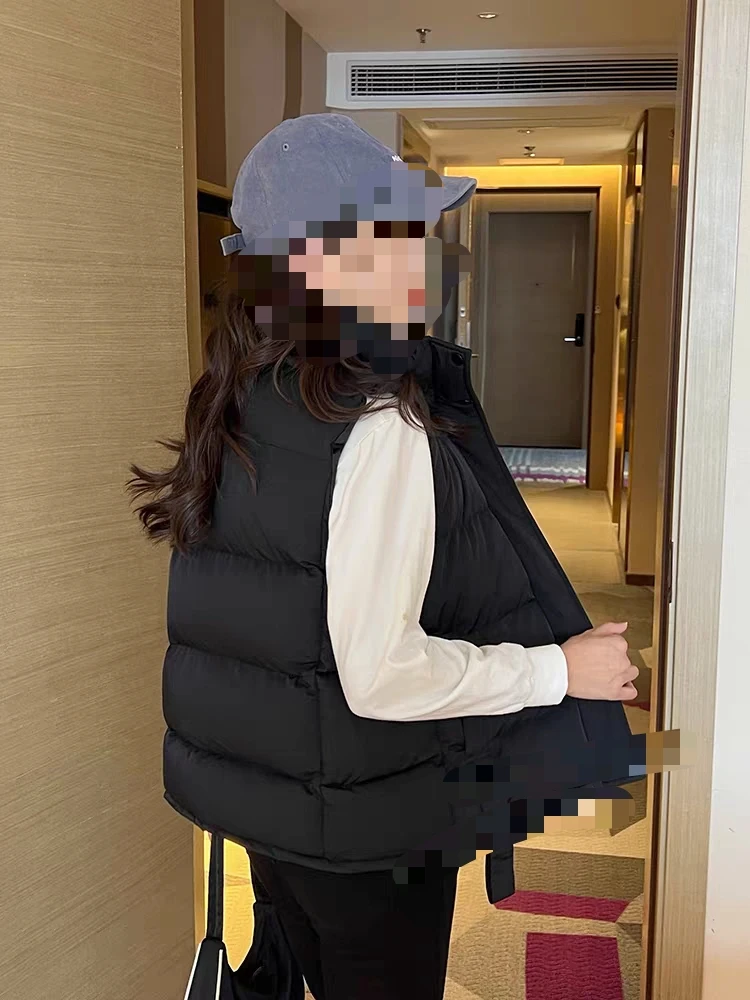 【1212#】马夹秋冬季女士立领马甲外穿纯色情侣时尚