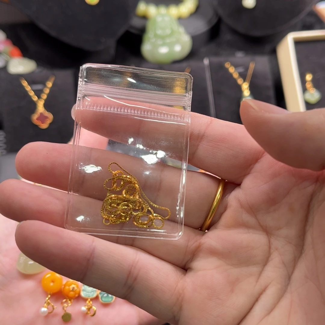 和田玉银S925镶嵌颈饰