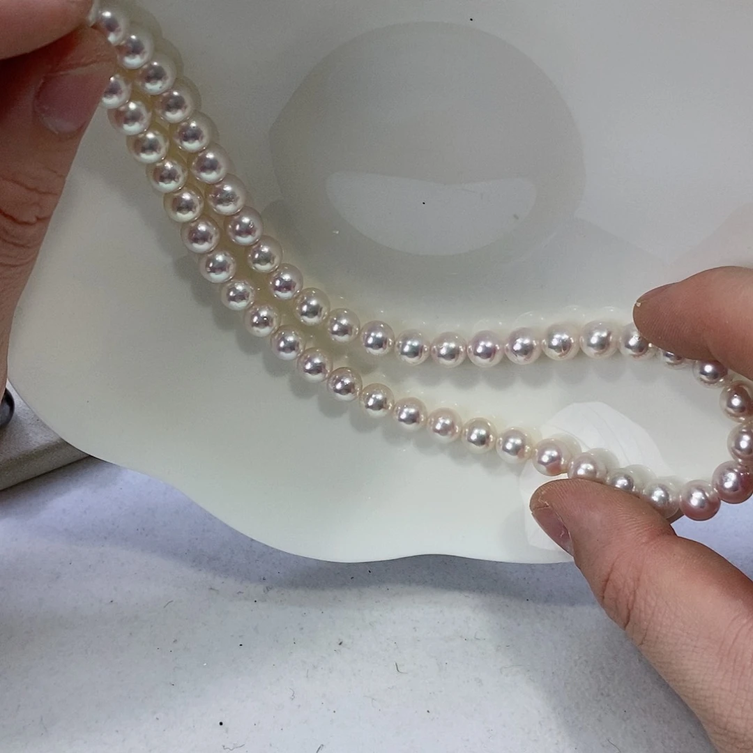 海水珍珠颈饰银S925镶嵌